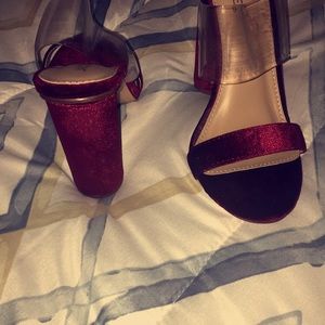 Burgundy Heels